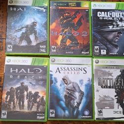 Xbox 360 Games (10 Each)