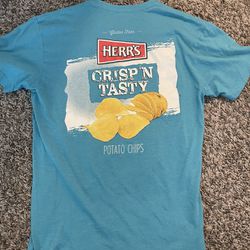 Herrs Crispy N Tasty Potato Chips Small T-shirt 