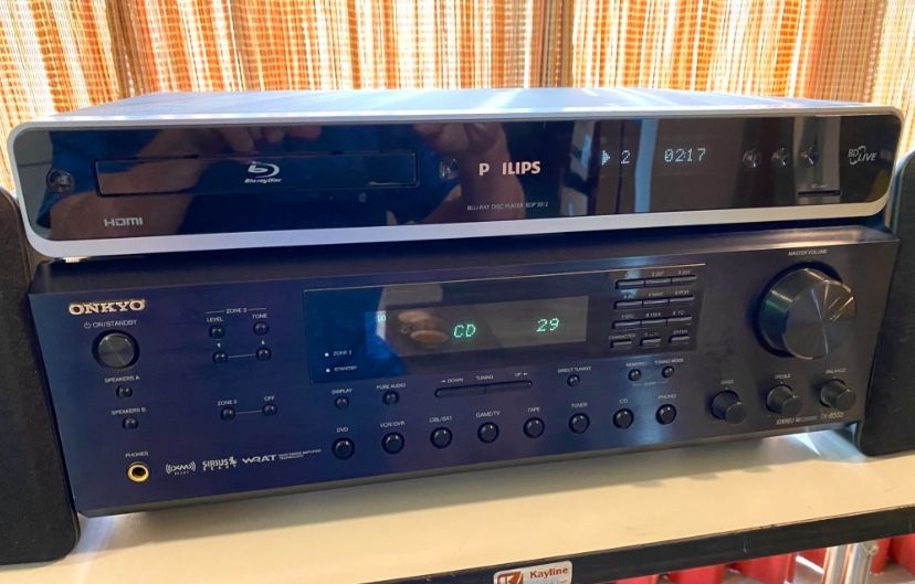 ONKYO TX-8555 STEREO RECEIVER/EXCELLENT W/REMOTE…