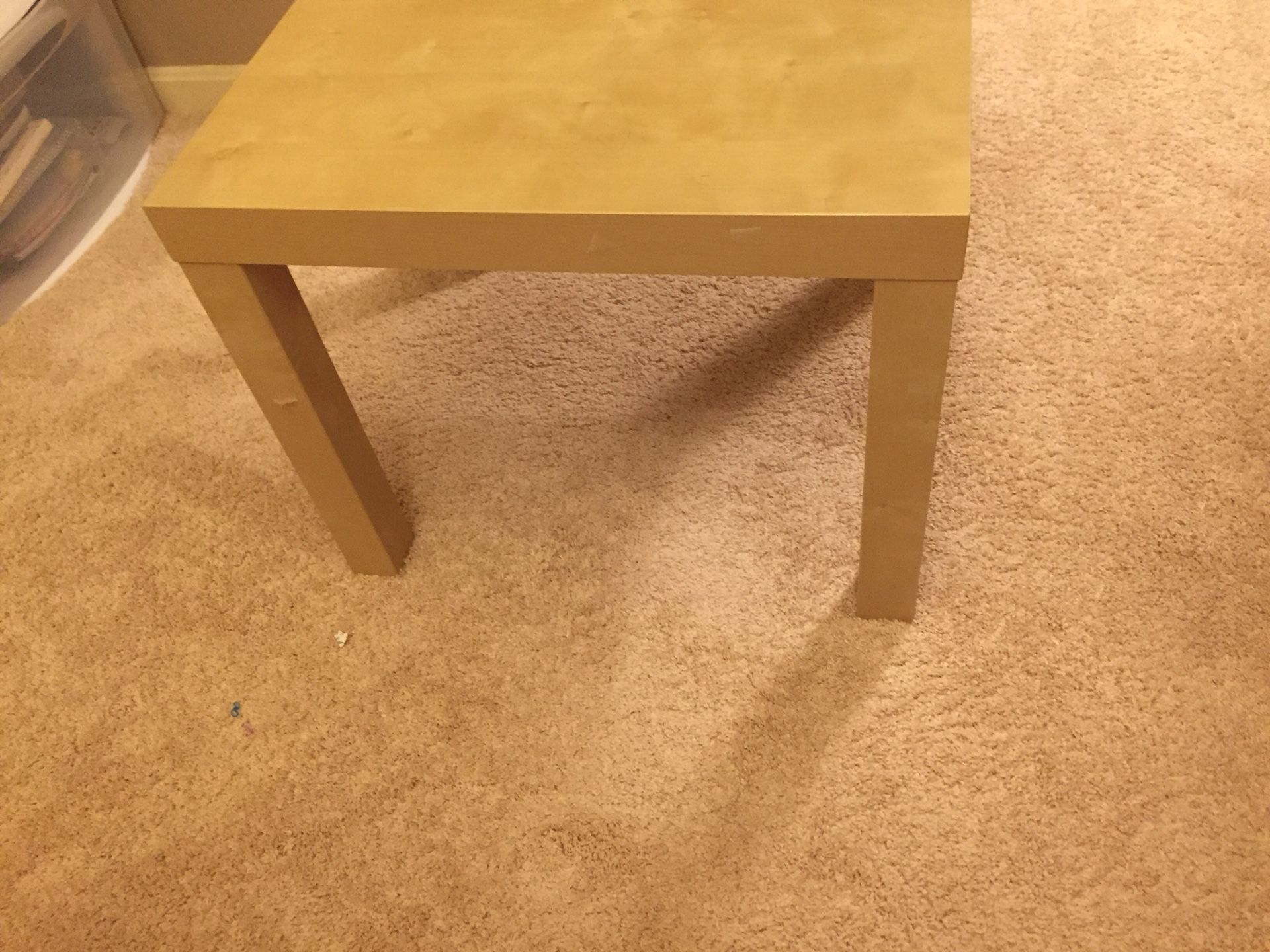 IKEA kids’ square table 90% new