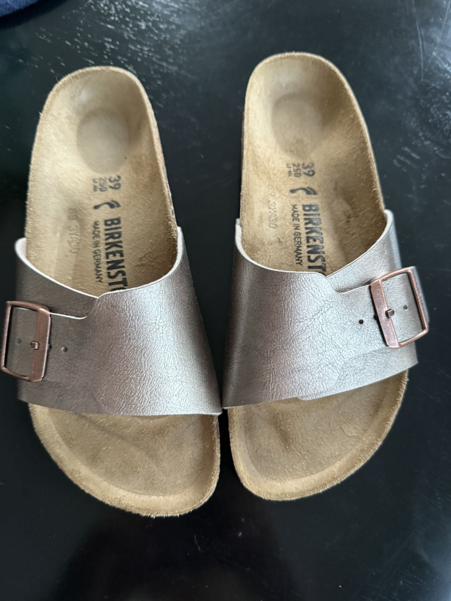 Birkenstock Katarina Sandals New Metallic Sz 39