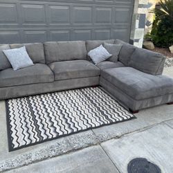 Sectional Sofa With Right Side Chaise Lounge Seat