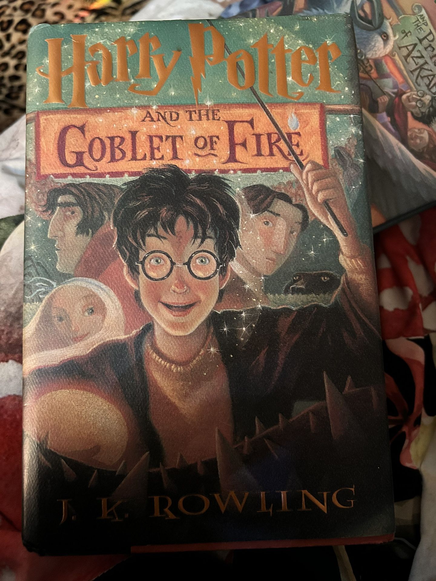 Harry Potter Goblet Of Fire True 1st American Edition & Misprint On Page 503