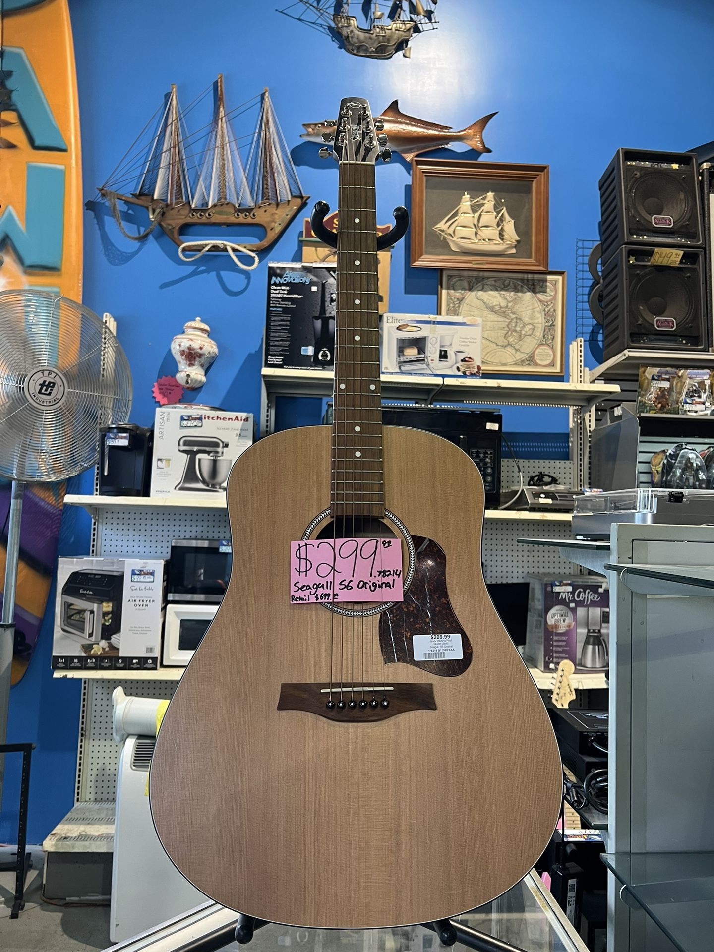 Seagull s6 original acoustic guitar pick up only