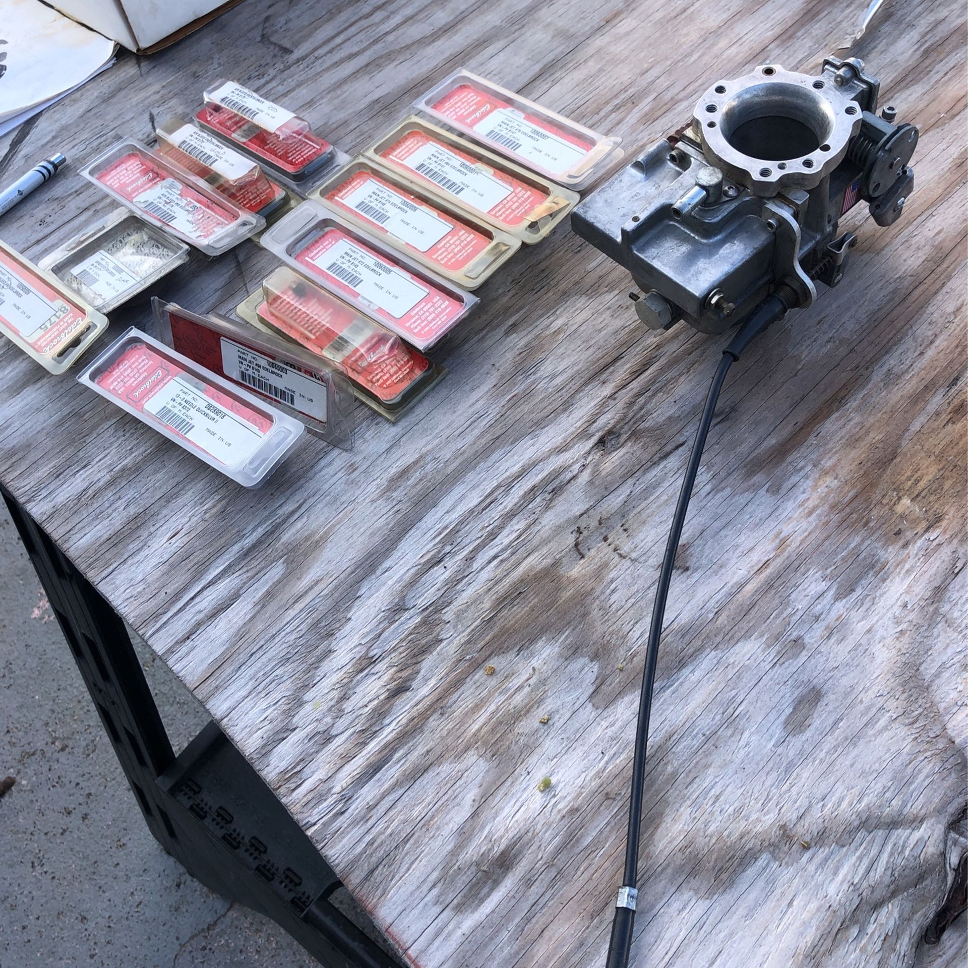 Edelbrock 42mm Quicksilver Motorcycle Carb for Sale in Port St. Lucie