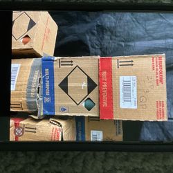 Boxes Of Rustoleum And Loop Spray Paint