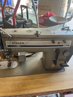 Singer industrial sewing machine