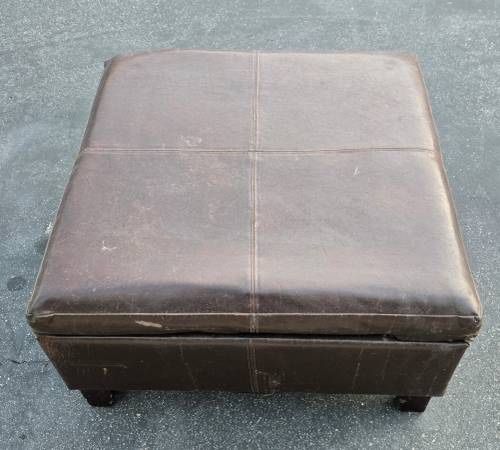Furniture Lot (55" TV, Ottoman, Guitar Stand and More)