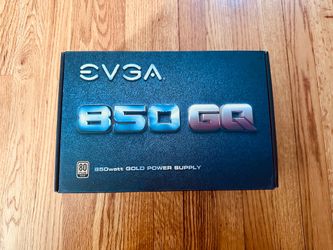 EVGA - 850 GQ - 850 Watt Gold Power Supply - EXCELLENT CONDITION