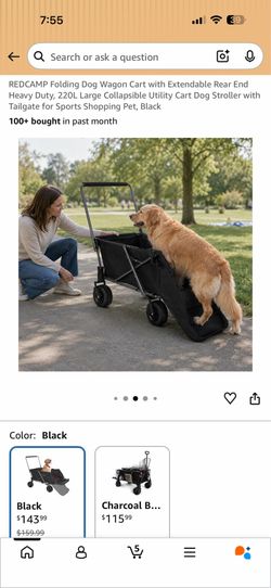 Pet wagon, pet cart, dog cart, dog wagon