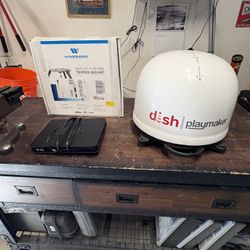 Display Maker Winegard Satellite TV Antenna