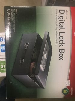Digital lock box brand new sealed