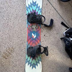Snowboard & Bindings