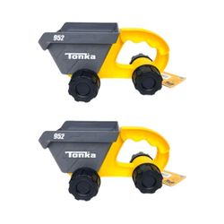 2 PACK Tonka Sand Dumper Toy Truck Rolling Wheels/Working Dump Construction Vehicle