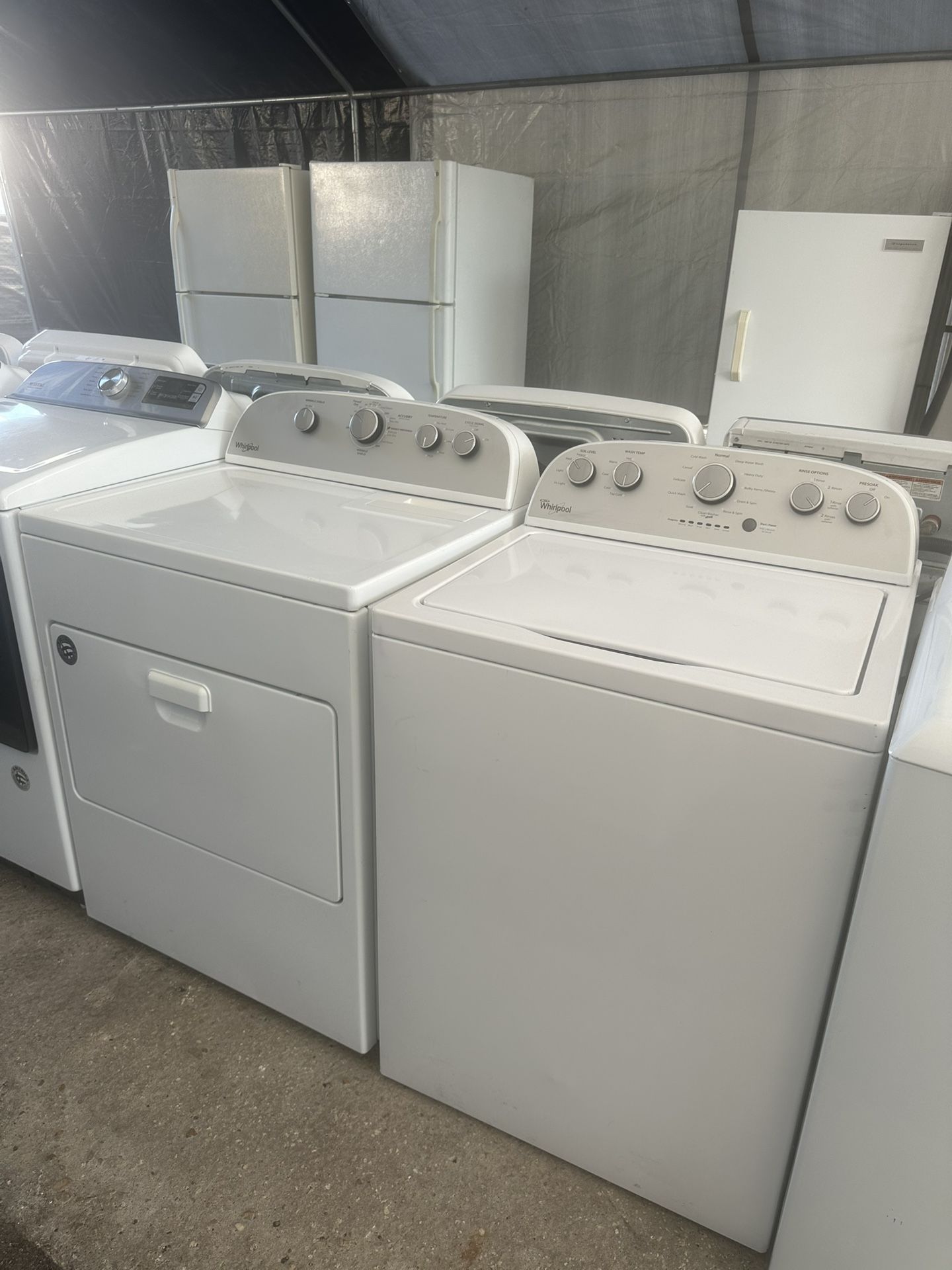 Whirlpool Washer & Dryer Set Both Work Great/ 60 Day Warranty / 10008 Us-92 Tampa Fl 33610