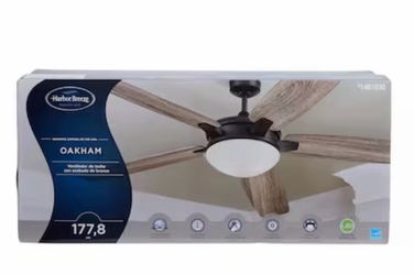 Harbor Breeze Oakham 70” Ceiling Fan with Light