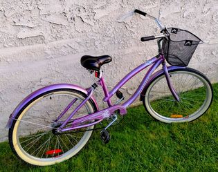 Women's infinity Lahaina 26" Beach Cruiser bike bicicleta basket