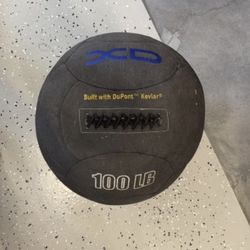 100 Lb TRX slam Ball