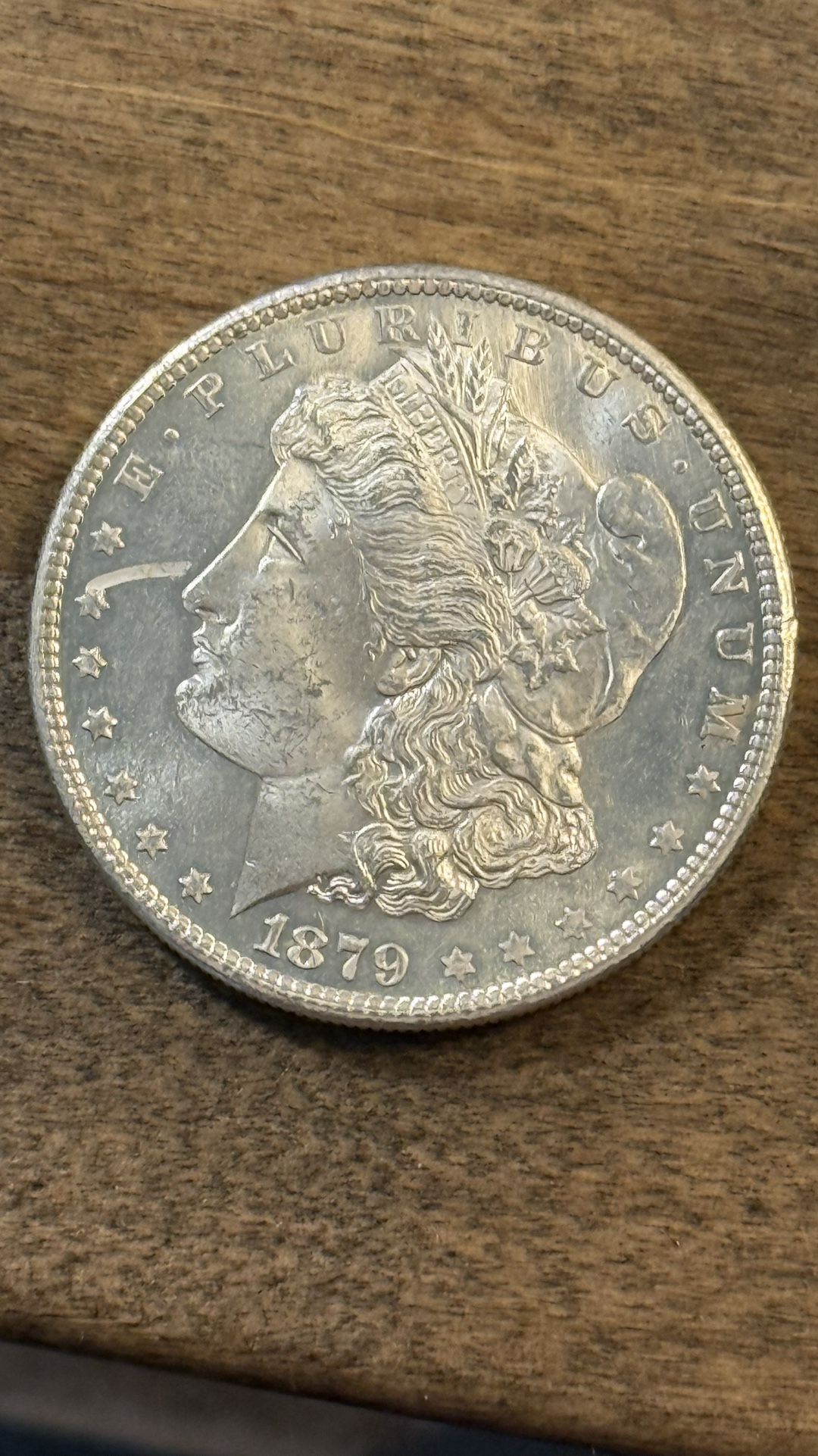 1879-S Morgan Silver Dollar - San Francisco Mint - Near Uncirculated Luster