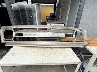 1969-70 Chevy Truck Outer Grill Shell With Logo