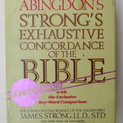 Abingdon's Strong's Exhaustive Concordance Of The Bible
