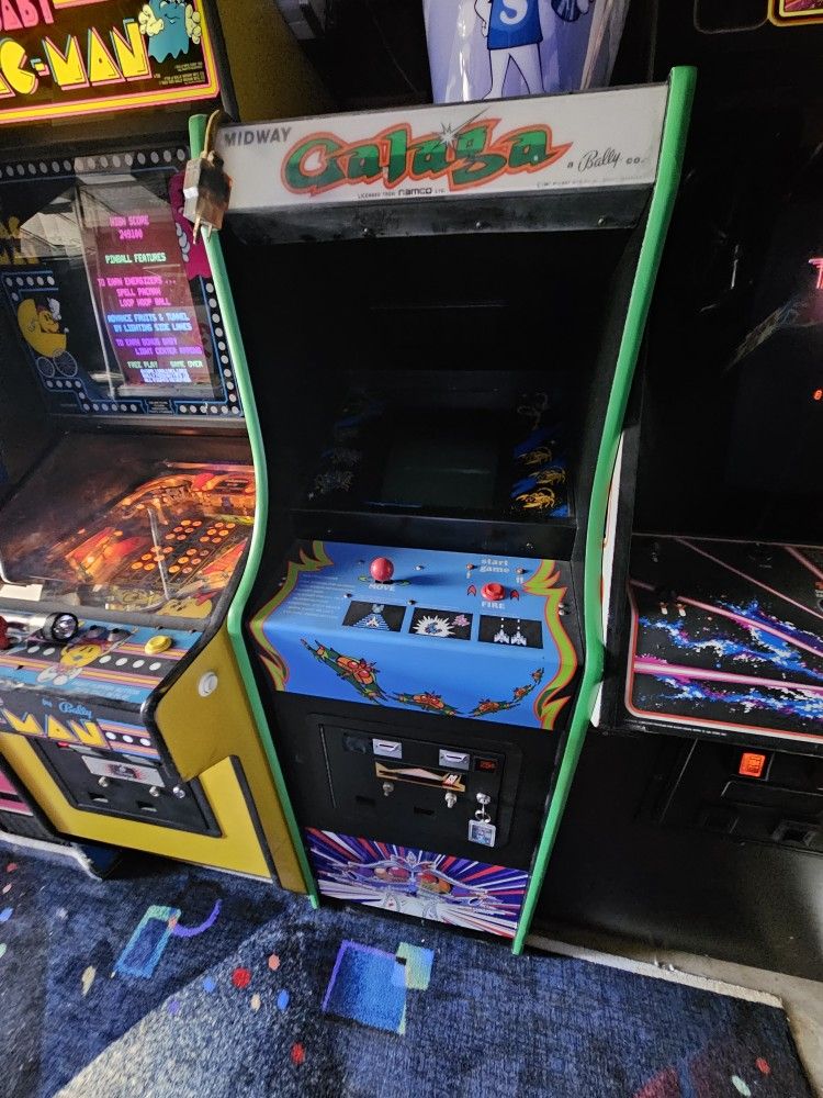 Galaga Cabaret Arcade Video Game