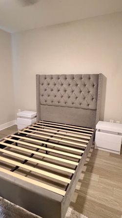 Queen bed frame