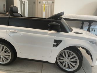 White Range Rover For Kids
