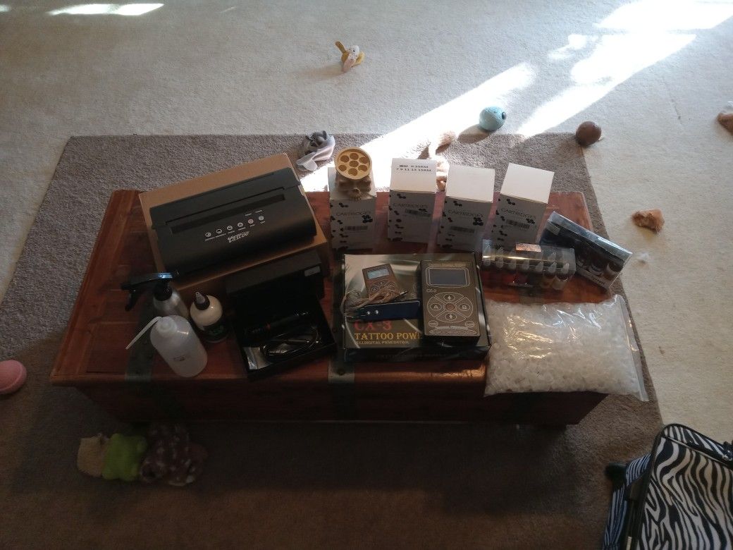 Tattoo Equipment - Rotary Pen, Power Supply And More