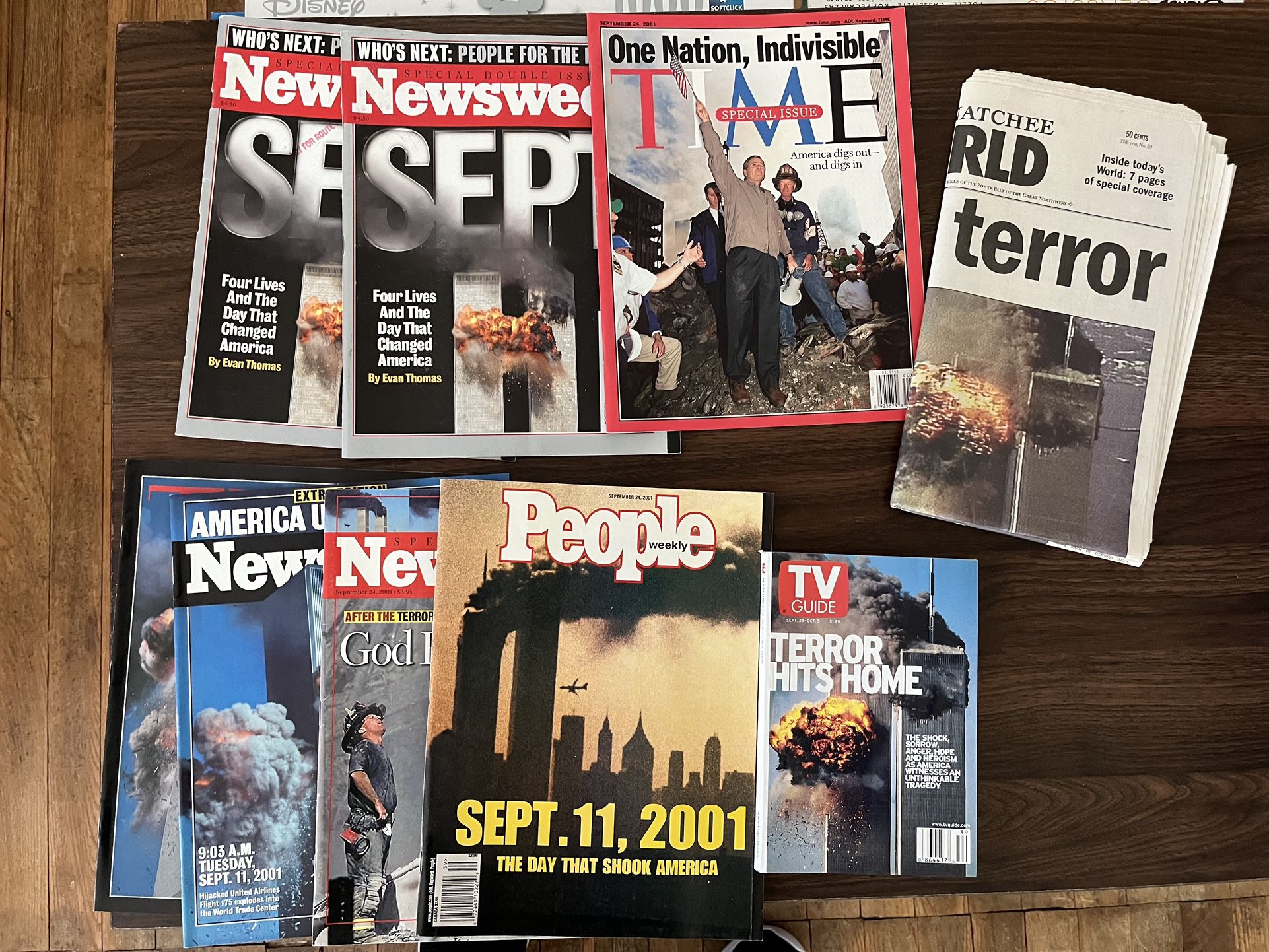 Remembering Sept 11th 2001 Magazines 