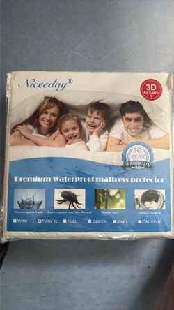 Niceeday Bamboo Mattress Protector Cooling Pad Twin XL Deep Pockets