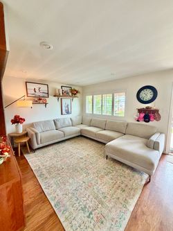 Large Grey Couch (Living Spaces)