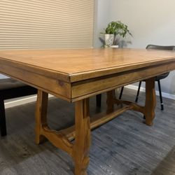 Solid Wood 7ft Dining Table