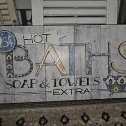 Bathroom Sign