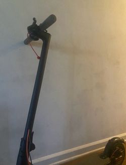 Electric Scooter Black Foldable
