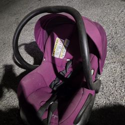 Purple Car Seat