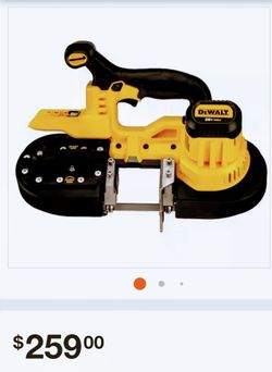 DeWalt Band Saw With 6 Hr Flex Volt Battery