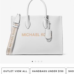 Brand New, Sealed Michael Kors Mirella Pebbled Leather Tote 