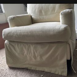 Crate And barrel Swivel Chair