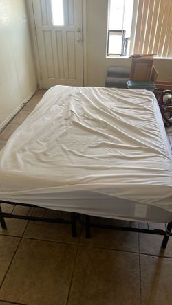 Mattress and bed frame