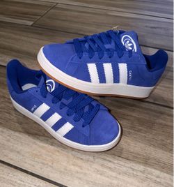 Adidas Campus 00s Blue Suede Sneakers