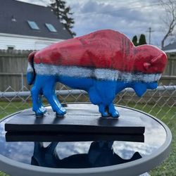 The Red White And Blue Buffalo