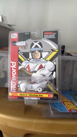 Auto World Thunderjet Speed Racer - Racer X Shooting Star Race Worn iWheels HO Slot Car