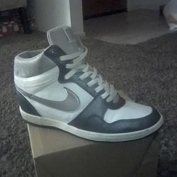 Nike Force Dunk Sky Hi Hidden Wedge Heel 