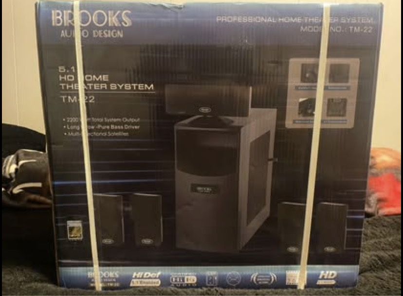 Brooks Audio Design 5.1 Home Theater System