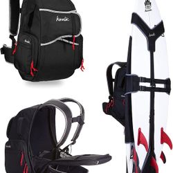 Koraloc Surf Backpack - Hands Free Surfboard Bag, Holds Up to 3 Boards for Easy Travel
The Surf Backpack by Koraloc is a convenient and practical sol