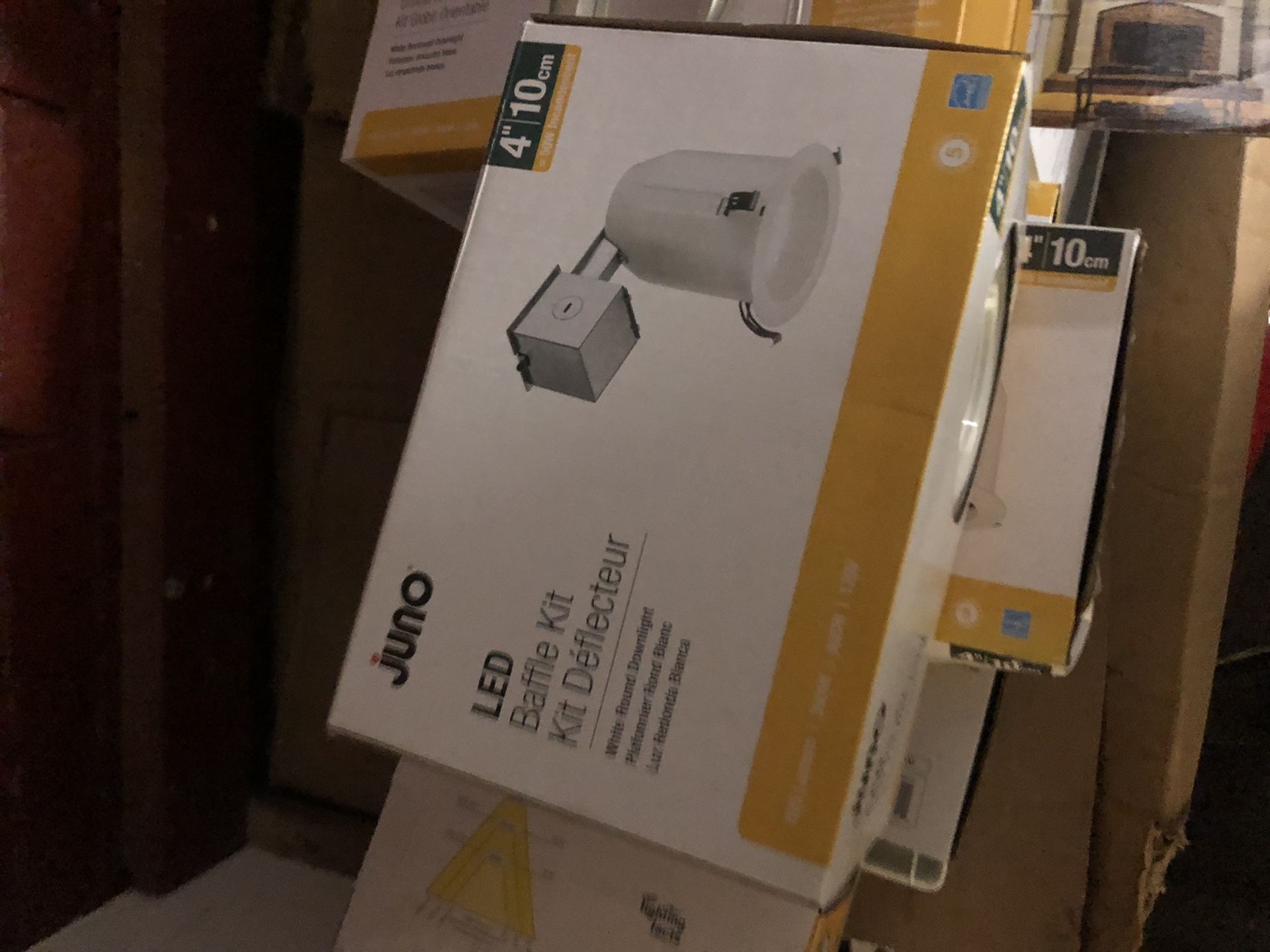 Can lights (price includes 8) LED kit