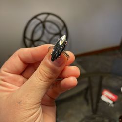 Sterling silver Black Onyx Ring 