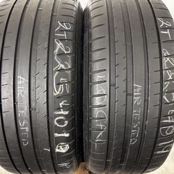 2 Tires 225 40 19 Michelin Pilot Sport 4 S 