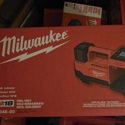 Milwaukee M18 Inflator Tool Only Pick Up Concord 